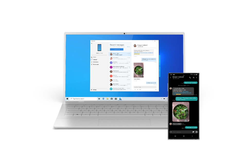 Microsoft & Samsung partner up to help you achieve more 1 1. Phone to PC