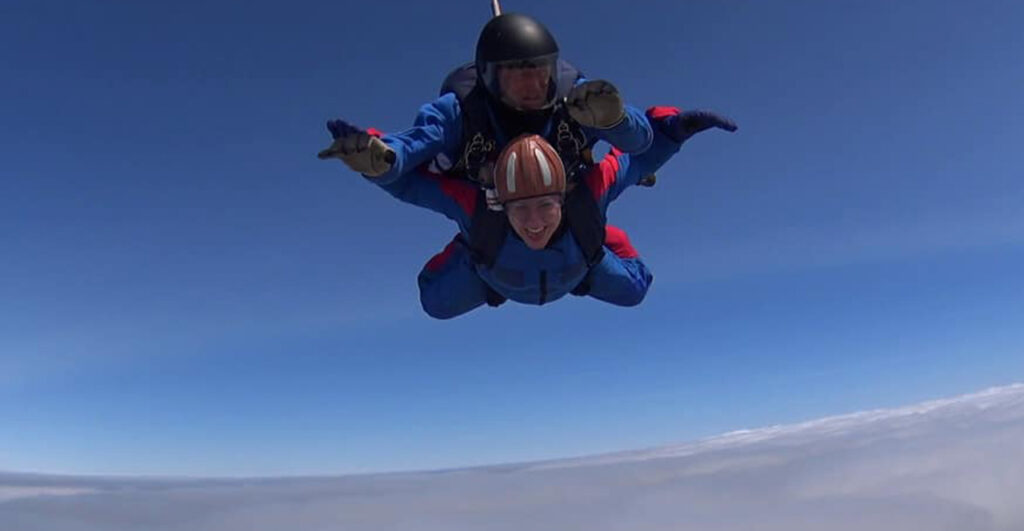 Charity skydive raises over £1000 for the Butterwick Hospice 26 skydive web3